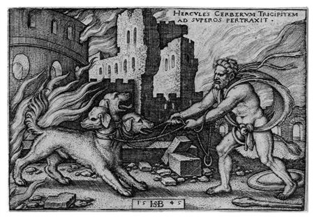 Beham, Hans Sebald(Norimberga 1500 &ndash; Francoforte 1550)ERCOLE E CERBERO....