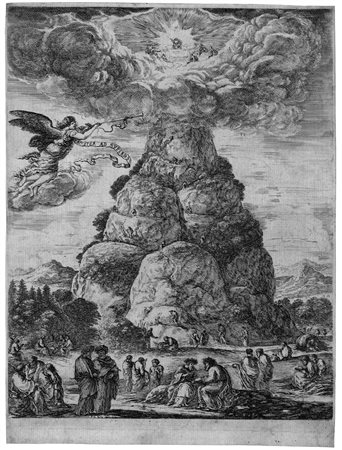 Della Bella, Stefano(Firenze 1610 &ndash; 1664)TRE INCISIONILa roccia dei...