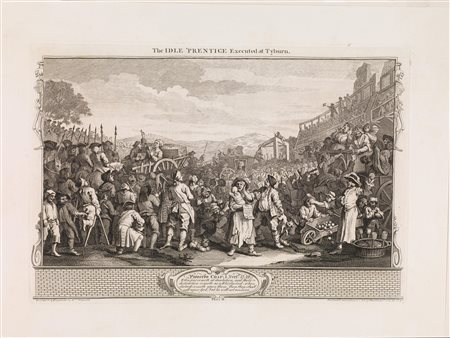 Hogarth, William(Londra 1697 &ndash; 1764)INDUSTRY AND IDLENESS. 1747Serie...