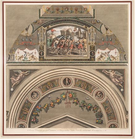 Ottaviani, Giovanni(Roma 1735 &ndash; 1808 ca.)DECORAZIONI DELLE LOGGE...