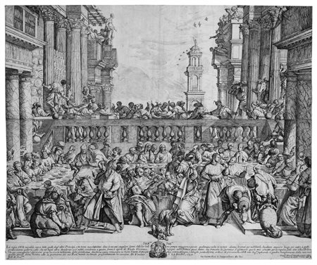 Vanni, Giovanni Battista(Firenze 1599 &ndash; Pistoia 1660)CRISTO ALLE NOZZE...
