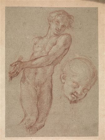 Maratta, Carlo(Camerano 1625 &ndash; Roma 1713)STUDIO PER UN ANGELO...