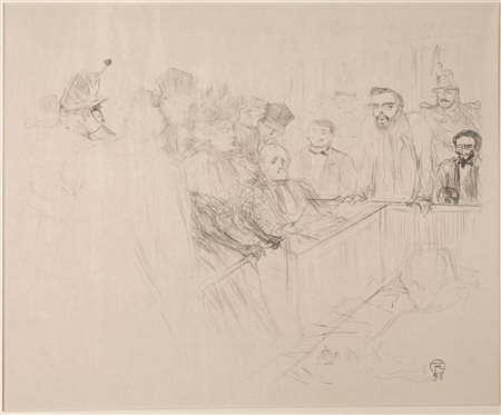 Toulouse &ndash; Lautrec, Henri de(Albi 1864 &ndash; Malromé 1901)PROCÈS...