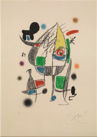 Miró, Joan(Barcellona 1893 &ndash; Palma di Maiorca 1983)MARAVILLAS CON...