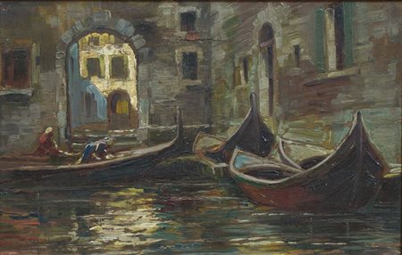 GHEDUZZI CESARE Crespellano (BO) 1894 - 1944 Torino "Venezia" 1927 25x37 su...