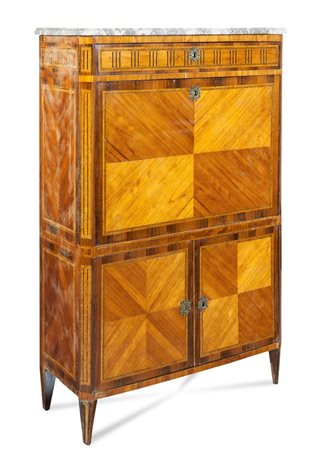 SECRETAIRE H. cm 144x96x38 Francia, epoca Luigi XVI, fine XVIII/inizi XIX...