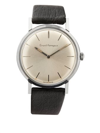 GIRARD PERREGAUX Modello classico, anni '60 Diam 34 Cassa in due parti con...