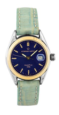 ETERNA-MATIC Modello "Kontiki 1958", misura Lady, anni '90, Diam 28 Cassa in...