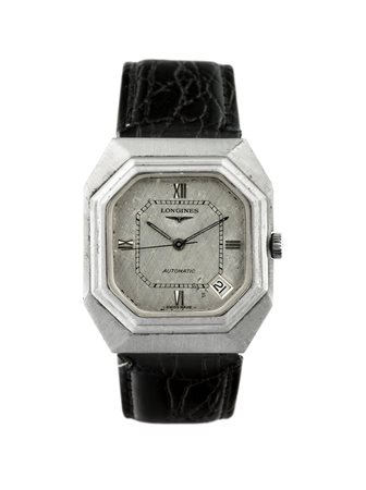 LONGINES Solo Tempo, anni '70 37x33 Cassa carré galbé in due parti con...