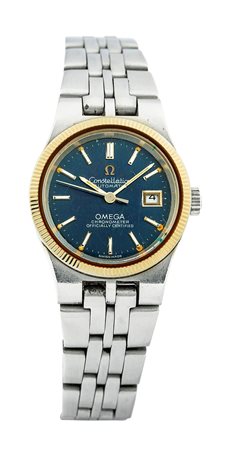 OMEGA Modello "Constellation", anni '80 Diam 26 Cassa in due parti con...