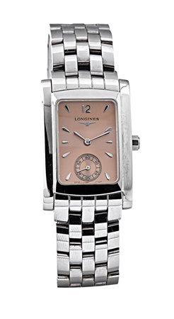 LONGINES Modello "Dolce Vita", serie recente 34x23 Cassa di forma in due...