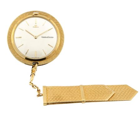 JAEGER LE COULTRE Orologio da tasca, anni '60 Diam.40 Cassa in oro giallo in...