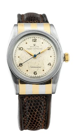 ROLEX Oyster Perpetual denominato "Ovetto", ref. 2764, anni '40 Diam 32 Cassa...