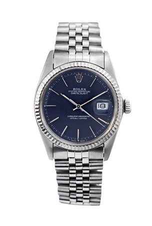 ROLEX Modello Oyster Perpetual Date Just, ref. 16014, 1997 Diam 36 Cassa...