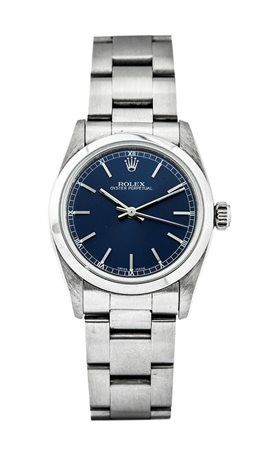 ROLEX Modello Oyster Perpetual, media misura, ref. 77080, 1999 Diam 31 Cassa...