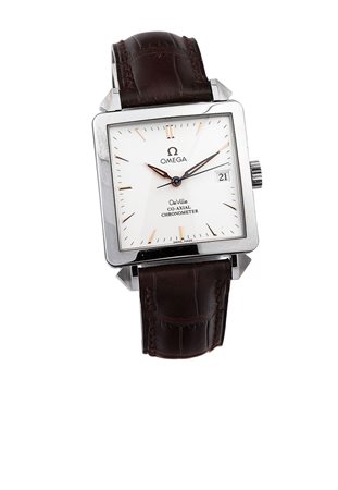 OMEGA Modello De Ville Co Axial, serie recente, ref. 78063000 34x34 Cassa di...