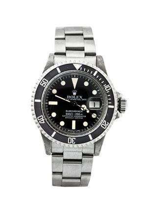 ROLEX Oyster Perpetual Submariner, ref. 1680, 1977 Diam 40 Cassa oyster in...