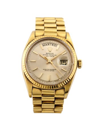 ROLEX Oyster Perpetual Day Date, ref. 1803, 1971 Diam 36 Cassa oyster in oro...