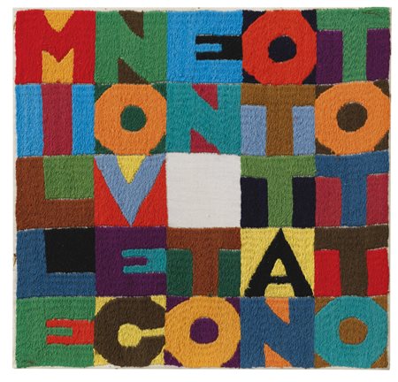 Alighiero Boetti 1940 - 1994 MILLENOVECENTOOTTANTOTTO firmato sul risvolto...