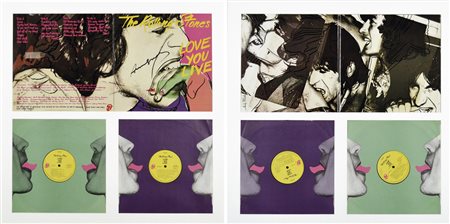 WARHOL ANDY Pittsburg (USA) 1928 - New York 1987 The Rolling Stones love you...