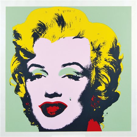 WARHOL ANDY Pittsburg (USA) 1928 - New York 1987 Marilyn Monroe serigrafia...