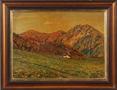 TOGNI EDOARDO (1884 - 1962) Monte Orio (Furioso) e monte Tegaldino da Pertica...