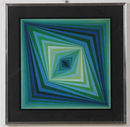 VASARELY VICTOR (1906 - 1997) Lotto composto da n. 3 grafiche. 1981....