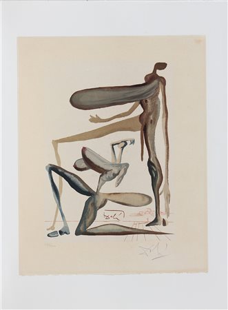 DALI' SALVADOR (1904 - 1989) Lotto composto da n. 3 grafiche. Divina...