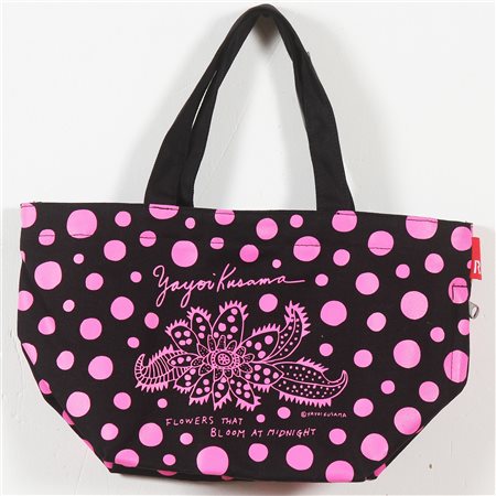 KUSAMA YAYOI (n. 1929) Bag. Flower that bloom at midnight. Acrilico. Cm 36,00...