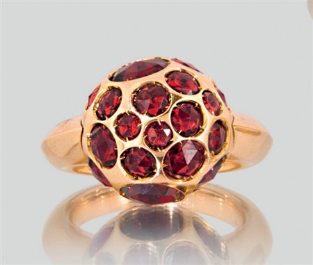 POMELLATO ANELLO DI POMELLATO. In oro giallo 18 kt, collezione "Harem" con...