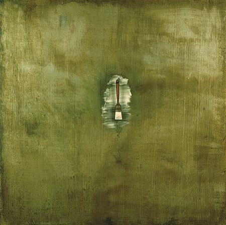 JIM DINE (1935-) A Still Life n°3 1972 olio su tela e oggetto cm...
