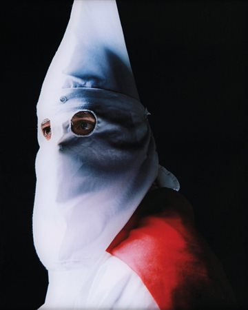 ANDRES SERRANO (1950-) Klansman (Great Titan of the Invisible Empire IV)...