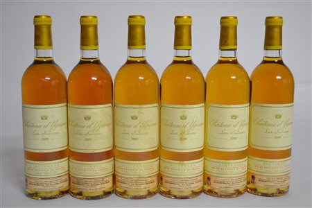 Ch&acirc;teau d'Yquem 2000Sauternes, 1er Grand Cru Class&eacute;6 bt -...