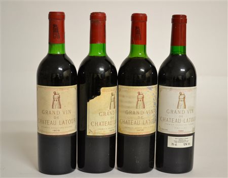 Ch&acirc;teau&nbsp;LatourPauillac, 1er Cru Class&eacute;1985 - 1 bt1970 - 3...