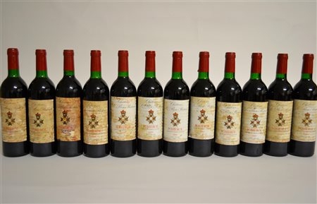 Ch&acirc;teau&nbsp;Le Bon Pasteur 1985Pomerol12 bt - cslDEtichette molto...