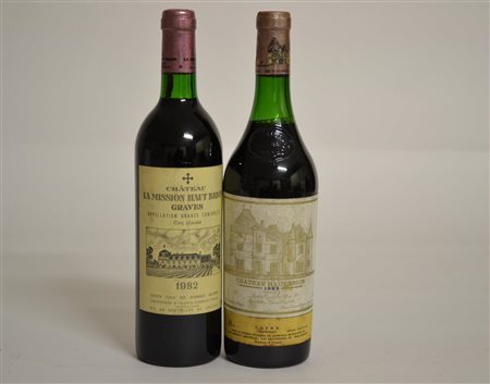 Selezione Bordeaux 1982Ch&acirc;teau Haut Brion - 1 btCh&acirc;teau La...