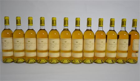 Ch&acirc;teau&nbsp;d'Yquem 1981Sauternes, 1er Grand Cru Class&eacute;12 bt -...