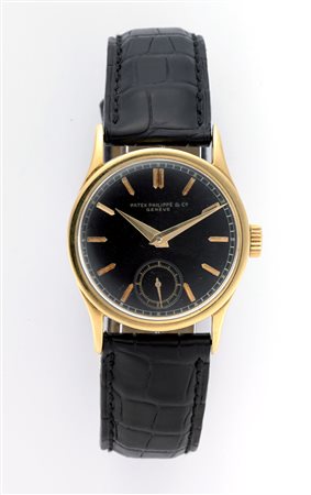 PATEK PHILIPPE CALATRAVA Orologio da polso da uomo in oro 18K Anni 1940 ca....