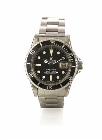 OROLOGIO DA POLSO ROLEX OYSTER PERPETUAL DATE SUBMARINER 660ft=200m, IN...