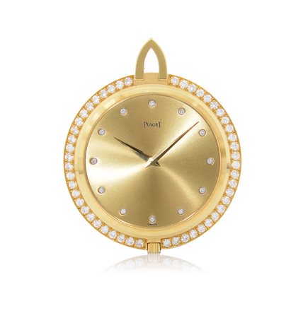 PIAGETPIAGET ANNI '60.C. in oro giallo 18 kt con profilo in brillanti . Q. in...