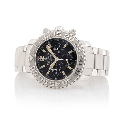 BLANCPAINBLANCPAIN AIR COMMAND CRONOGRAFO N. 208 SERIE RECENTE.C. in acciaio...