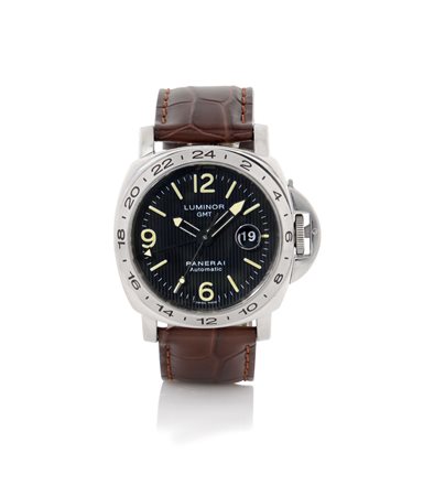 PANERAIOFFICINE PANERAI LUMINOR GMT OP 6505 N. A1006 1500 DEL 1998