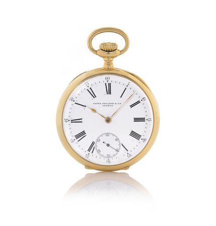 PATEK PHILIPPEPATEK PHILIPPE GENEVE DEL 1896.C. n. 257709 in oro giallo 18 kt...