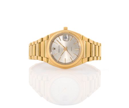 ROLEX REF. 5100ROLEX QUARTZ REF. 5100 N. 101 1970 CA. C. tonneau massiccia in...