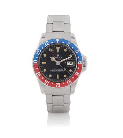 ROLEX REF. 1675ROLEX OYSTER PERPETUAL GMT-MASTER REF. 1675 DEL 1968 CA. C. n....