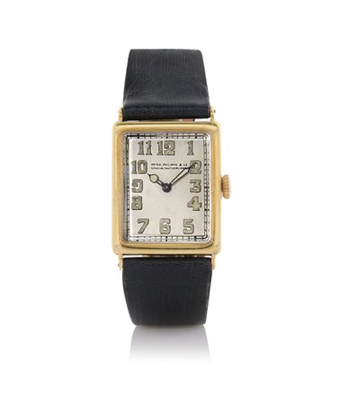 PATEK PHILIPPEPATEK PHILIPPE GENEVE DEL 1923.C. n. 602261 rettangolare in oro...