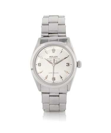 ROLEX REF. 5500ROLEX OYSTER PERPETUAL AIR-KING SUPER PRECISION REF. 5500 DEL...