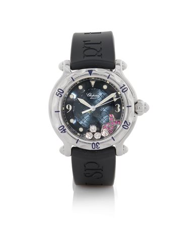 CHOPARDCHOPARD HAPPY SPORT SERIE ATTUALE. C. in acciaio con fondello chiuso...