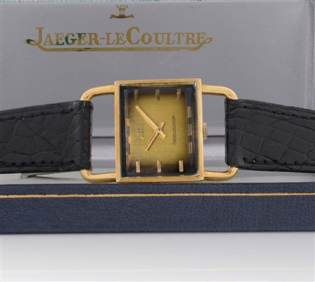 JAEGER LE COULTREJAEGER LE COULTRE "LUCCHETTO" DEL 1970 CA. C. rettangolare...