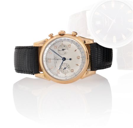 BAUME & MERCIERBAUME & MERCIER GENEVE CRONOGRAFO ANNI '50.C. n. 15027 in oro...